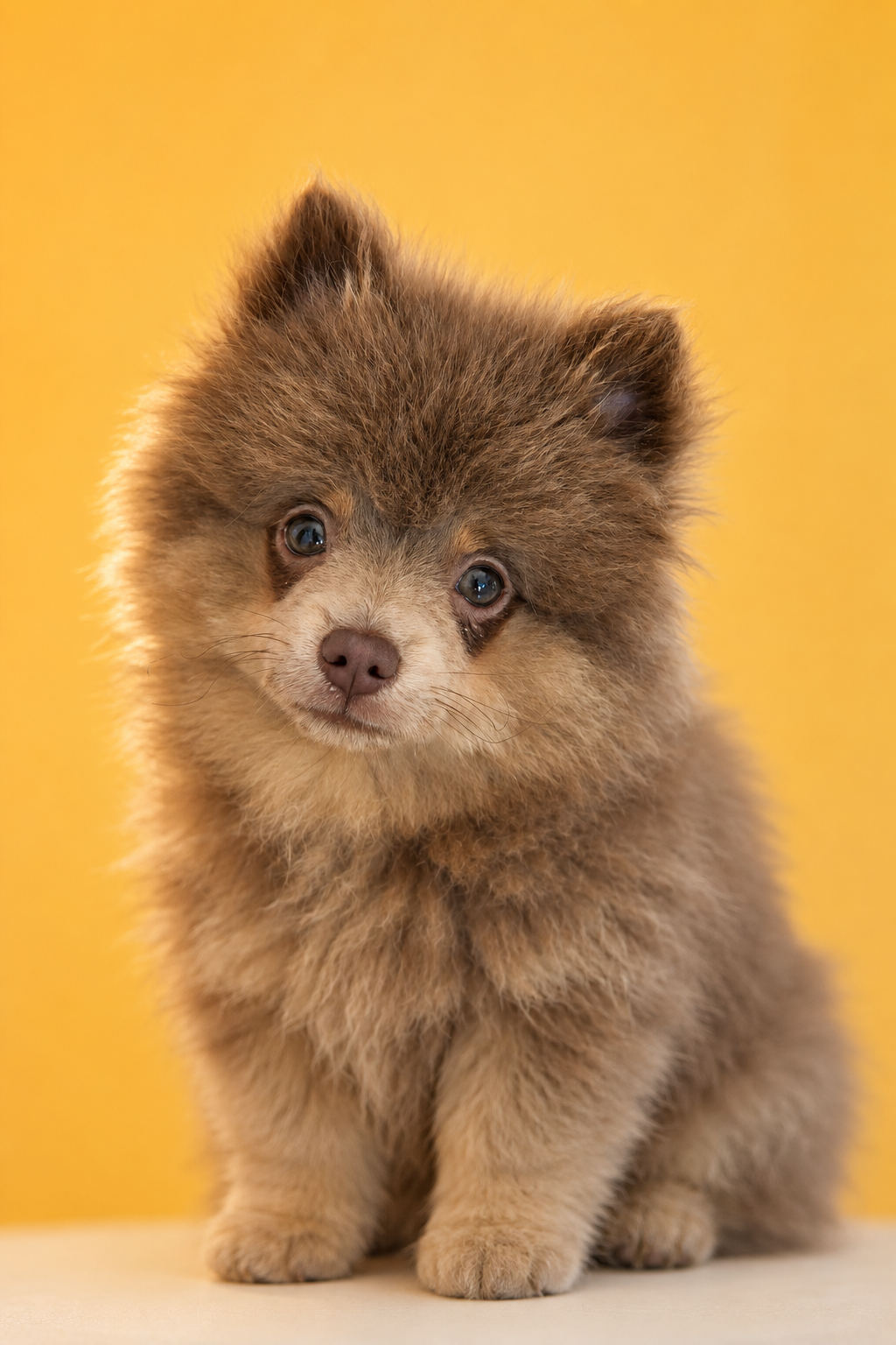 A small dog outdoors